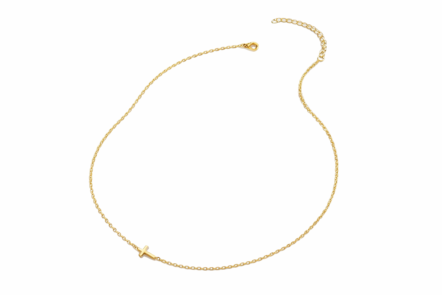 Graceful Cross Necklace