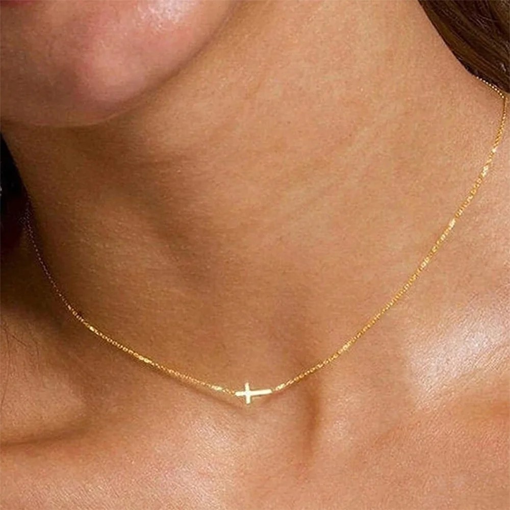 Graceful Cross Necklace